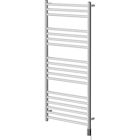 Silves Stainless Steel 1200mm x 600mm Electric Heated Towel Rail (1/5)