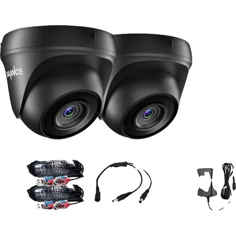 Cámaras de seguridad CCTV, HD 1080P, diseño resistente al agua, 1/4", 1200TVL (1/5)