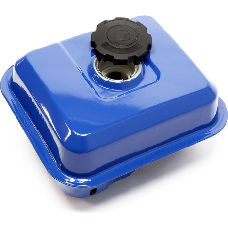 Réservoir d'essence 3,6 L Bleu pour Moteur 6,5 CV Pièce Détachée Robuste pour Tondeuse et Bricolage (1/3)