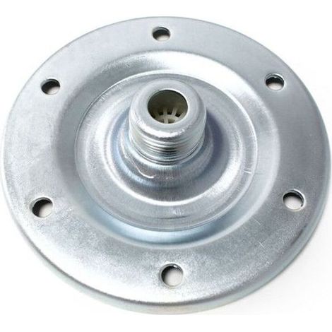 Bride en acier inoxydable Ø 33 mm pour réservoir à vessie 24-100l – Dimensions 160 x 160 x 40 mm – Poids 0.358 kg (1/2)