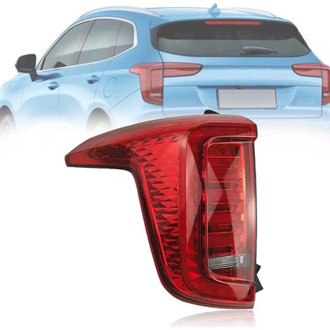 Feu Arrière Extérieur Droit Complet LED pour Great Wall Haval Jolion Bloc optique arrière étanche avec feu stop, clignotant et feu de recul, Lentille rouge polycarbonate, Pièce de remplacement origin (1/5)