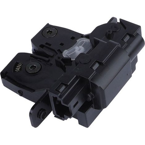 1 color: Black Materials: ABS + metal Tailgate locking actuator 90° trunk lid lock (1/5)