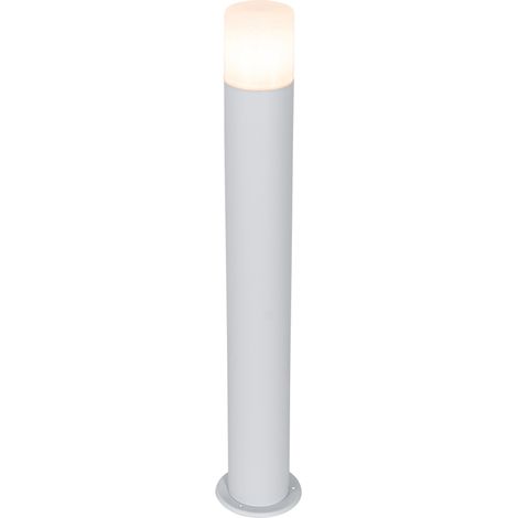 Standing outdoor lamp white with opal shade 70 cm - Odense