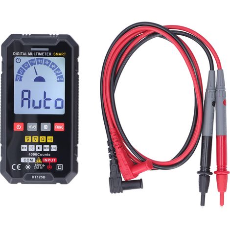 Multimètre numérique à affichage digital haute précision testeur tension voltmètre AC DC ohmmètre (1/5)