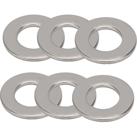 1000 rondelles plates en acier inoxydable 304, accessoires de fixation, M8 (1/5)