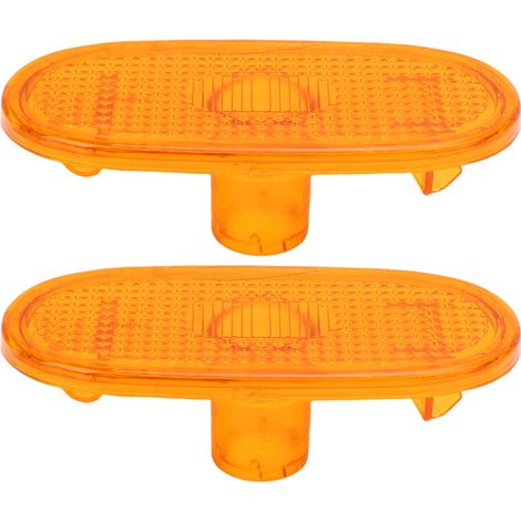 2 lentilles de feux de position latéraux ambrés A0038202956 Couvercle de clignotant de remplacement pour Sprinter W906 2006-2018