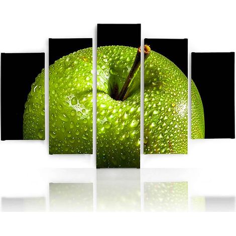 Tableau pomme verte - 150 x 100 cm (1/5)