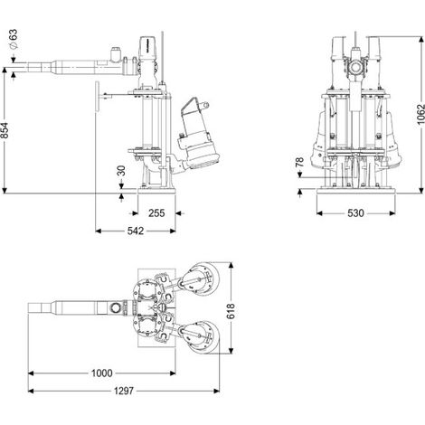 KESSEL 8744012 Ensemble de pompage Aquapump Retrofit