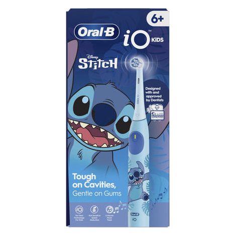 Oral-B iO Kids Disney Stitch Bambino Spazzolino rotante Blu