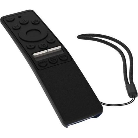 Housse En Silicone - Pour Télécommande Samsung TV 01312 H M - Protection Complète Antichute 3 M - Bleu Noir - 1 Pièce (1/4)