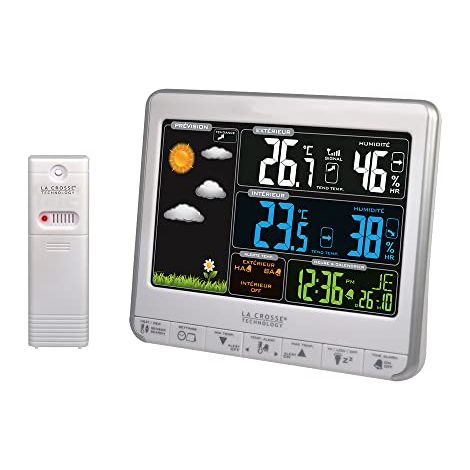 stazione meteo wireless con display lcd a colori - WS6826WHISIL - La Crosse Technology (1/3)