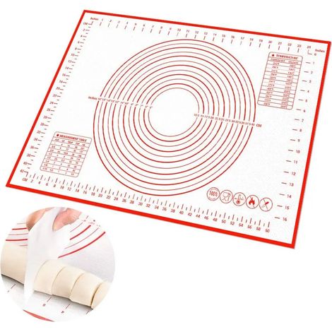 Tappetino in silicone riutilizzabile per impastare (70x50 cm) (1/5)