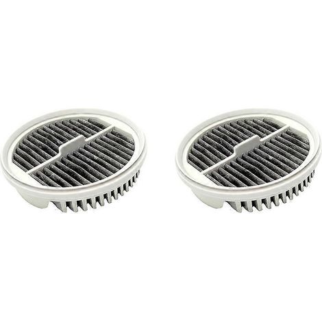 Lot de 2 filtres HEPA blancs pour aspirateur à main Xiaomi Mijia (modèle MJXCQ01DY). (1/5)