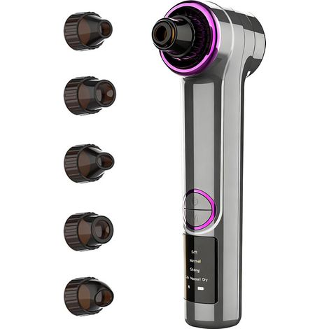 Porensauger Mitesser Entferner 5 Aufsätze 3 Saugstufen USB (1/5)