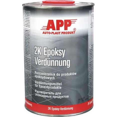 Diluant - Epoxy - Diluant pour apprêt à base d'epoxy - 1L - APP 2K