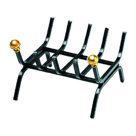 Brucialegna Per Camino Piccolo In Ferro Battuto - Cm 45X35Xh.16