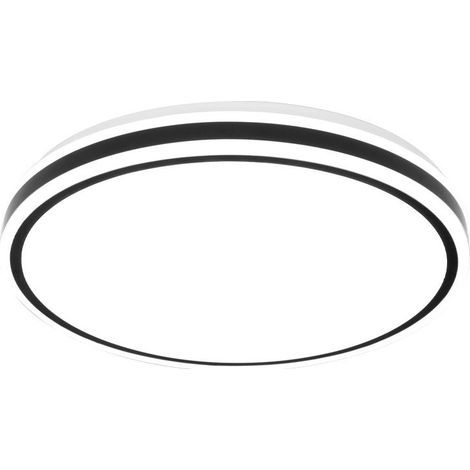 QAZQA Plafonnier LED, Lampe Plafond 18W 1620LM Lampe de Plafond LED Moderne Mince Rond Blanc Naturel Froid 6500K Applicable à Salle de Chambre, Cuisine, Salon, Balcon, Couloir (1/4)
