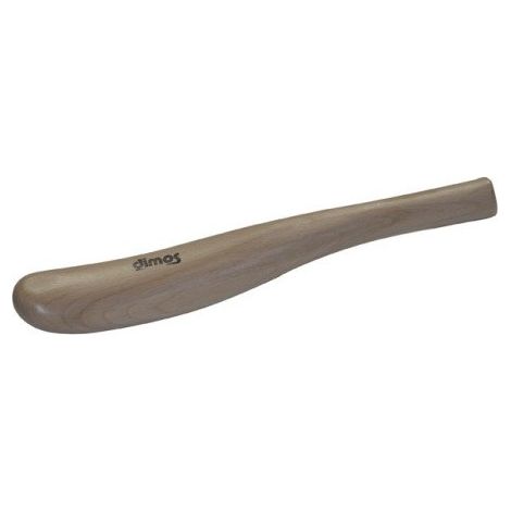 DIMOS - Batte de plombier courbe en bois de charme - Réf: 185551 - 15 mm