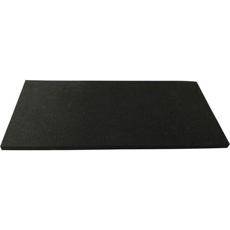 ITES Zellkautschukplatte B.1m L.10m D.3mm EPDM schwarz ITES