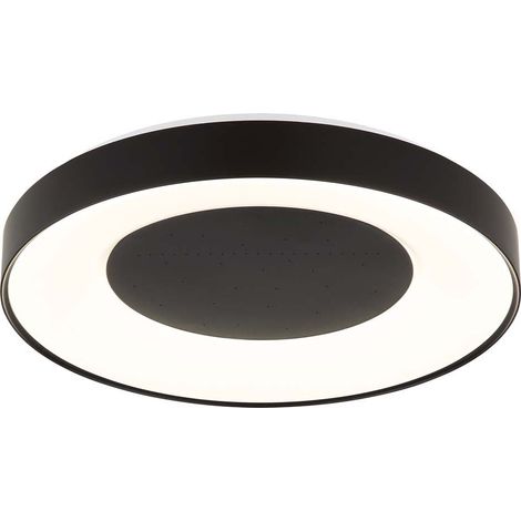 LED Deckenleuchte Fernbedienung Nachtlicht CCT Memoryfunktion matt RGB D 49,2 cm