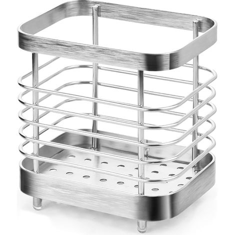 1 Rangement couverts Acier inoxydable Design ajouré Séchage rapide Cuisine Bureau (1/5)