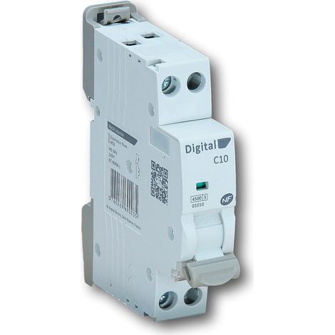 Digital Electric - 01202 - Disjoncteurs courbe D2A Ph/N D4,5 kA