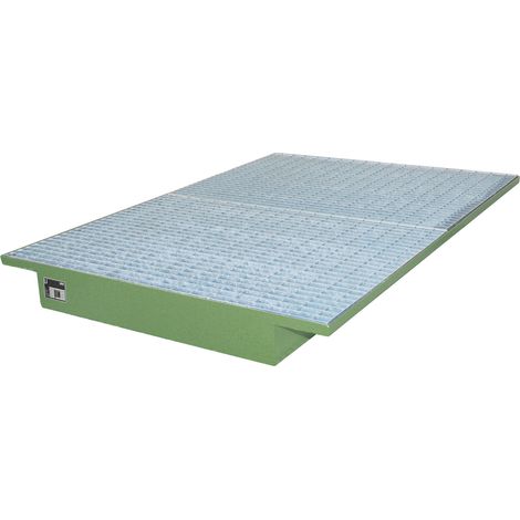 Bauer Einhängewanne EHW 1800, lackiert, Resedagrün