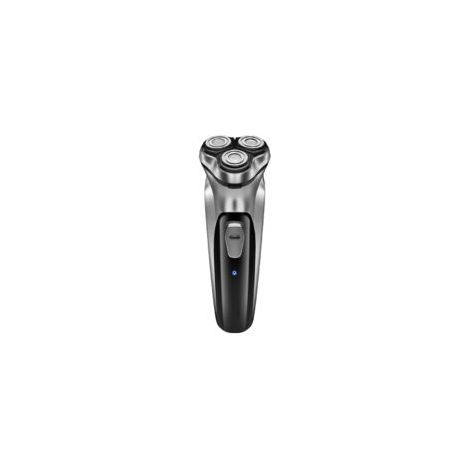 Rasoir électrique pour homme, rechargeable, humide et sec, avec têtes rotatives 3D, écran LCD, portable pour la maison et la salle de bain