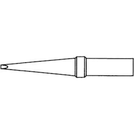 Panne de fer à souder forme longue 2 mm – 4ETL1 – Accessoire pour fer à souder électrique – Conditionnement 1 pc – Weller