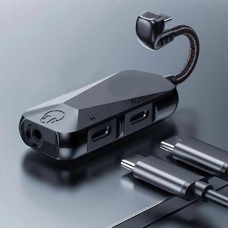 Adaptateur pour écouteurs de voyage, câble convertisseur USB-C vers jack 3,5 mm (1/4)