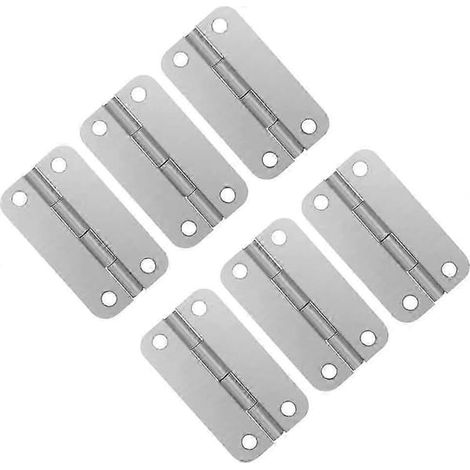 Charnières de rechange en acier pour glacières (lot de 6), avec visWYT (1/4)