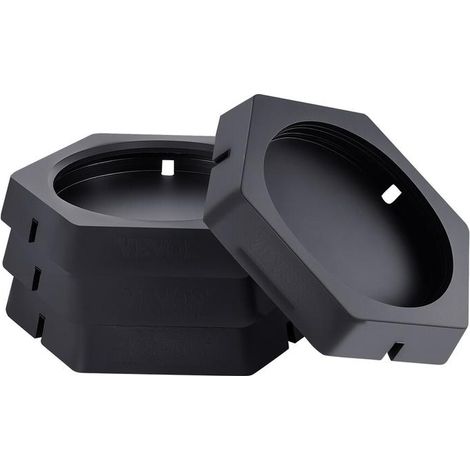 Caoutchouc antidérapant pour plus de stabilité, patins de nivellement camping-car 4 pcs pour caravane (1/5)