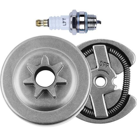 Embrayage, pour tronçonneuse Poulan 1950 2050 2150 2250 2375 2550 Craftsman, 530014949 530015611 530047061 530015907, embrayage, rondelle d'embrayage, disque d'embrayage, rondelle (530015907) (1/5)