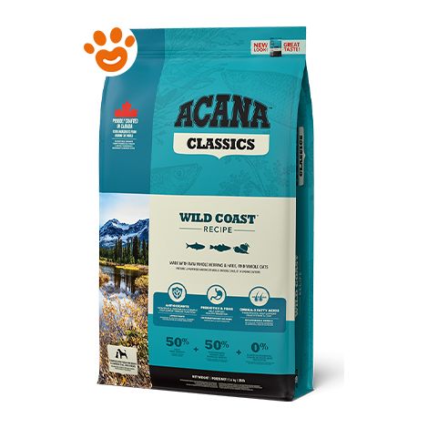 Acana Dog Classic Wild Coast  - Acana Dog Classic Wild Coast - Sacco Da 2 Kg