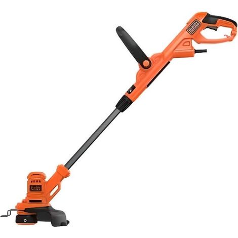 BLACK+DECKER Coupe-Bordures Filaire 450W BESTA525-QS Coupe-Bordures Electrique 25 cm avec 2 Poignées (1/4)