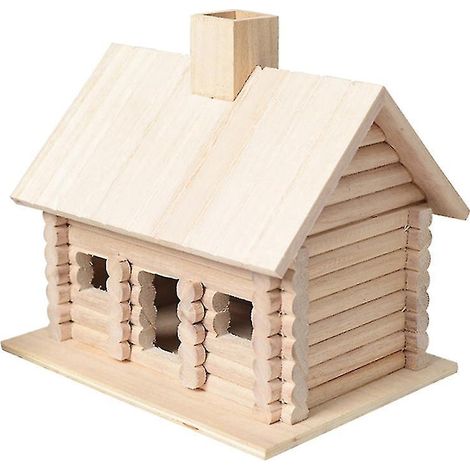 1 Stück Vogelnest aus Holz (1/3)