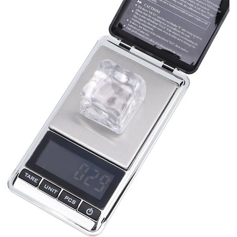 Mini balance de cuisine électronique numérique LCD pour peser et mesurer les aliments (500 g/0,1 g) (1/5)