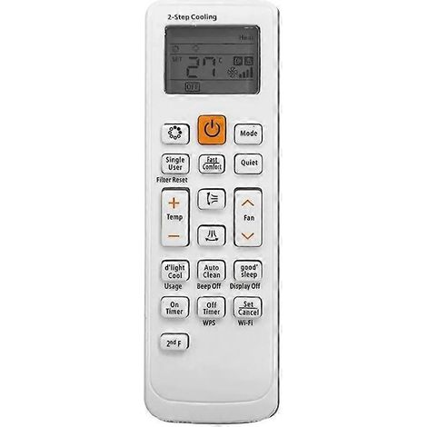 Télécommande de climatiseur compatible avec les climatiseurs Samsung DB93-11489L, DB93-11115K et DB93-141 (1/5)