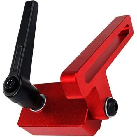 Woodworking Rail Holder, DIY Miter Track Stop Tool, T-Slot Miter Track Stop, Carpentry Tool Miter Track Track Stop, for T-Slot T-Track DIY Woodworking Tool (1/5)