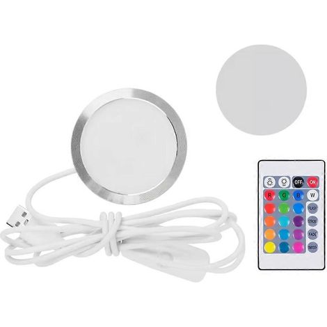 Modèle d'impression 3D, projecteur LED multicolore réglable, kit d'éclairage LED à monter soi-même (sans boîtier). (1/5)