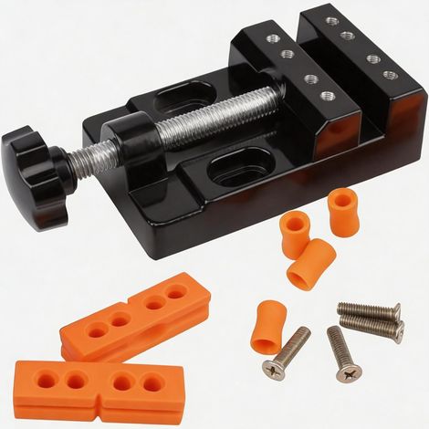 Mini-Flachtischschraubstock, kompatibel mit Heimwerkerarbeiten (1/5)