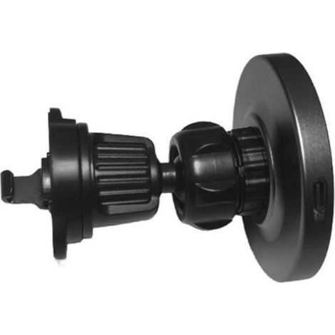 Chargeur Voiture Sans Fil - 15 W - Support Ventilation Aimanté - Éclairage RVB - 1 Pièce (1/5)