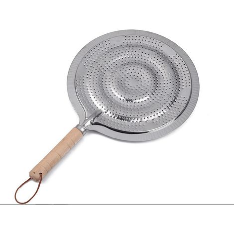 Diffuseur De Chaleur - 21 Cm - Acier Inoxydable - Pour Plaque À Gaz - 1 Pièce