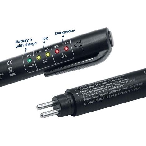 Stylo de Contrôle précis de la Qualité de l'Huile, Testeur Universel de Liquide, de Frein de Voiture, Numérique de Véhicule (1/4)
