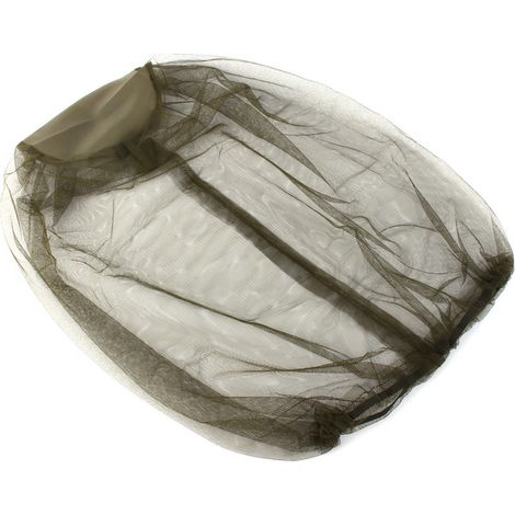 Filet de tête anti-moustiques pour camping en extérieur, pêche, protection du visage contre les insectes, maille fine, usage universel (1/5)