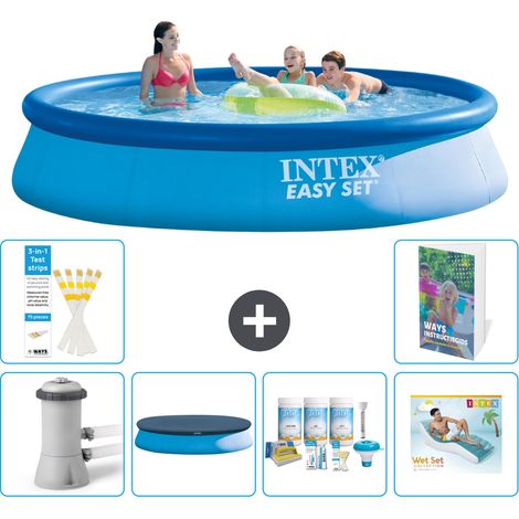 Easy Set Pool Rund - 396x84 cm - 7-teilig S335 (1/5)