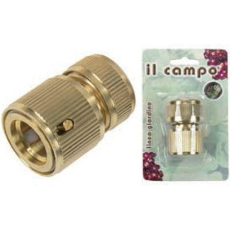 RACCORDO RAPIDO per tubi da 1/2”-5/8” IN METALLO 5 PZ IRRIGAZIONE FERR 60110