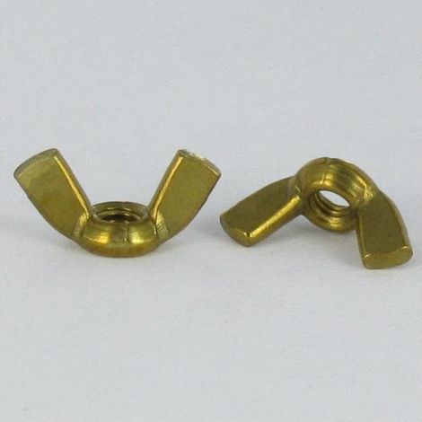 Ecrou à oreille Laiton M4 Forme amEricaine - 30 pièces