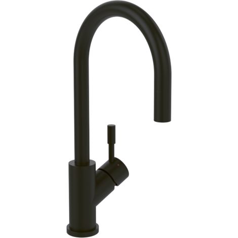 Robinet cuisine VILLEROY ET BOCH Umbrella flex noir mat