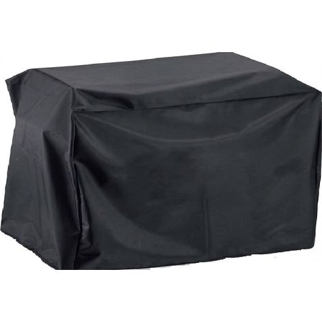 Copertura Barbecue Grande Universale in Tessuto custodia Impermeabile 160x80x90 cm cover ANTISTRAPPO Protettiva Telo Copri BBQ da Esterno universale Professionale Colore Nero